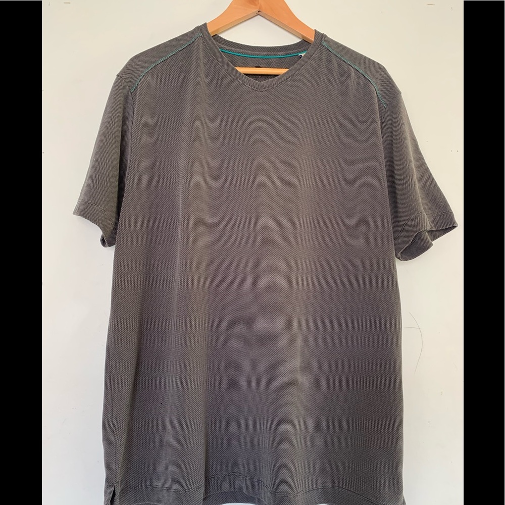 Solid Short Sleeve Crew Neck Knit Jersey T-Shirt